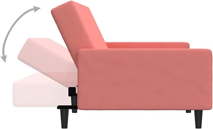 divano rosa 2 posti